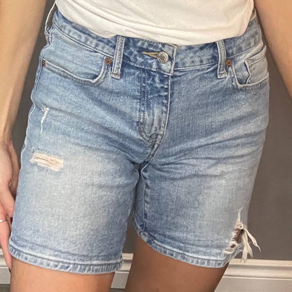Lucky Brand ‘The Roll Up’ Jean Shorts - Picture 2 of 5